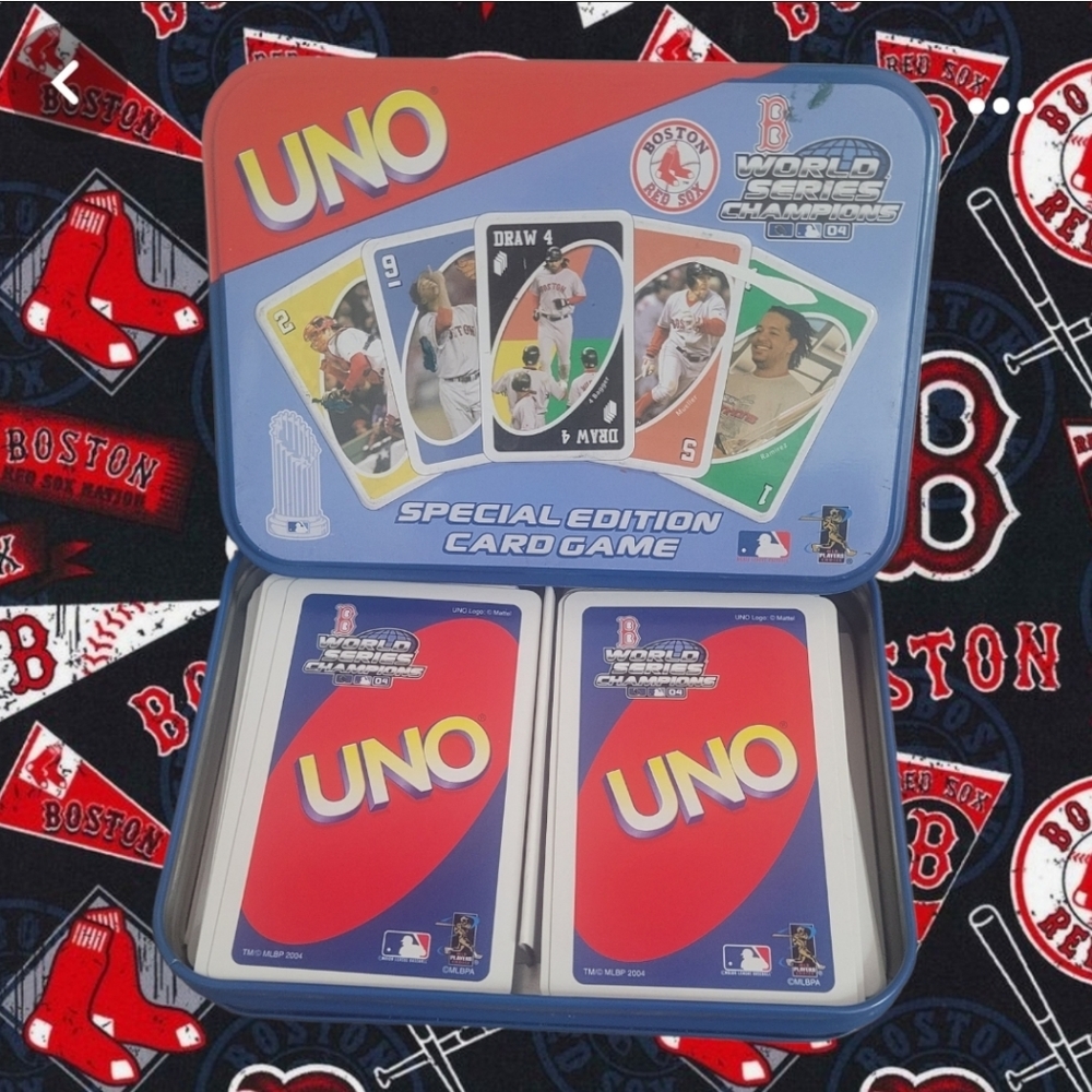 UNO Red Sox Special Edition Card Game